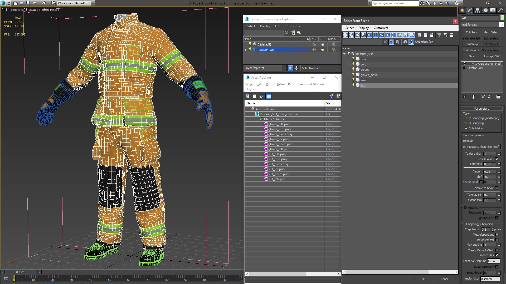 Rescuer Suit 3D