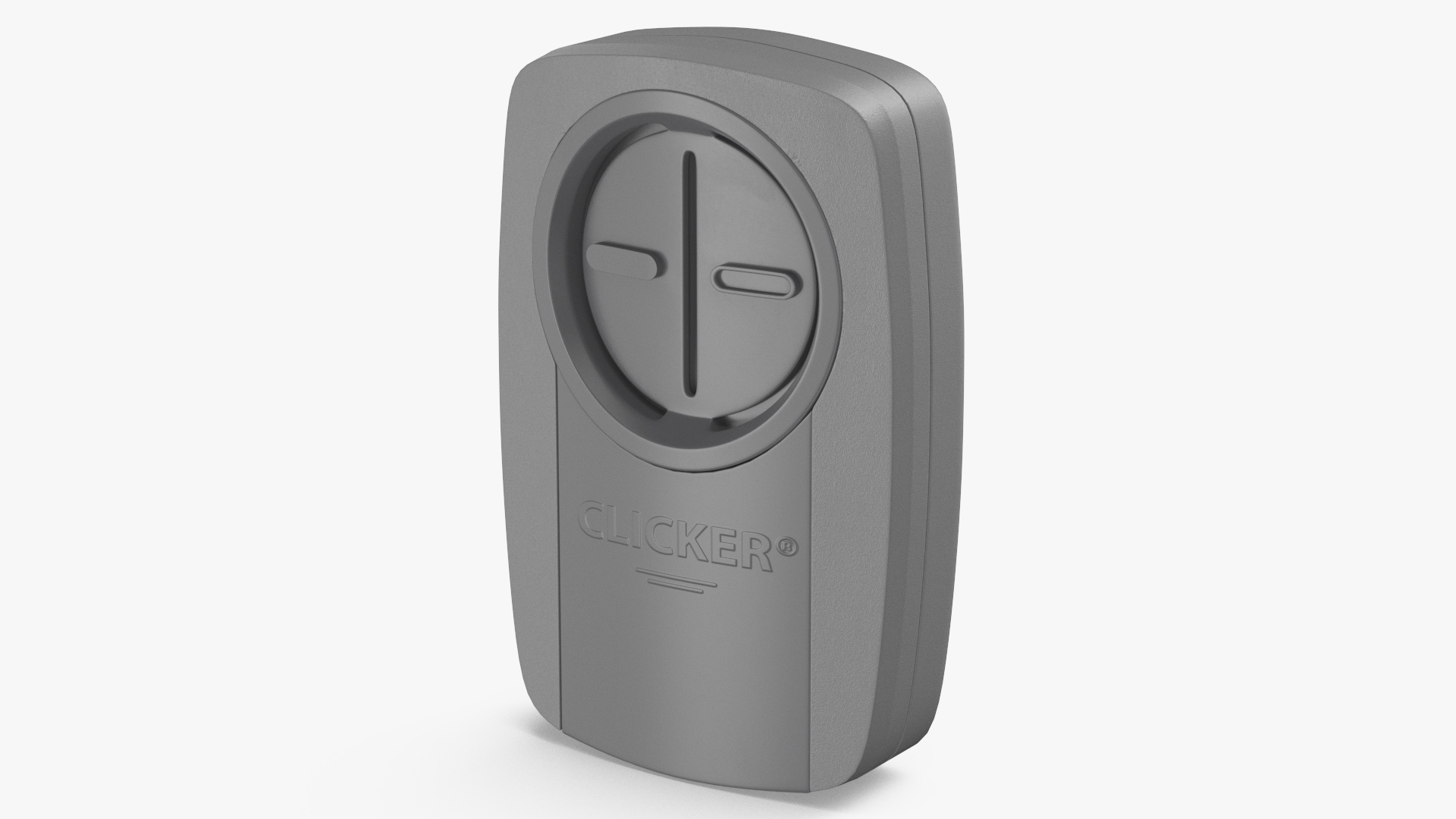 3D Garage Door Remote Gray model