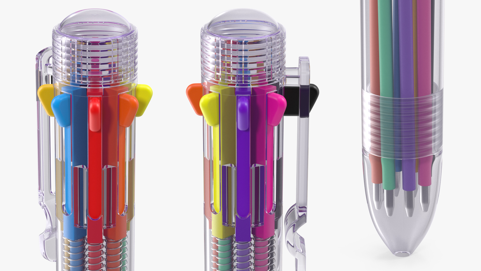 Multicolor Ballpoint Pen 3D model