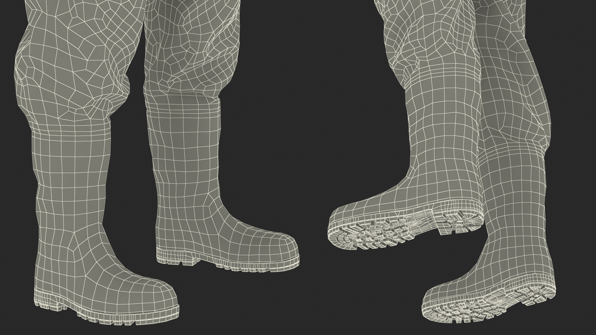 3D Fully Encapsulating Chemical Protection Suit Rigged