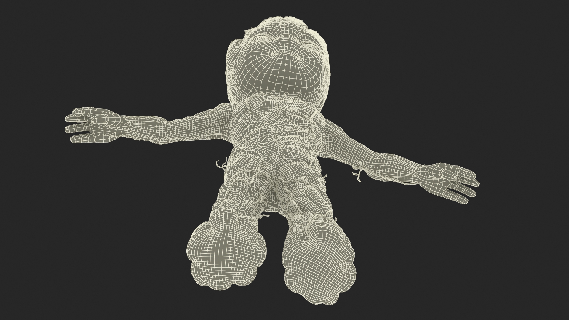 Little Groot Character from Marvel for 3D Print 3D
