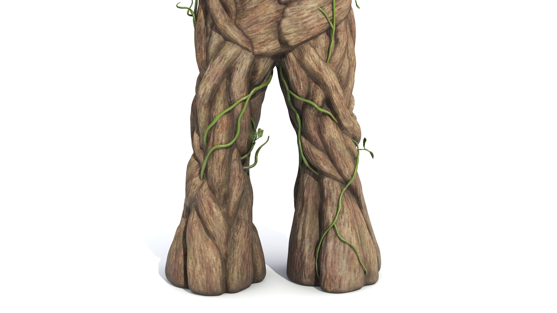 Little Groot Character from Marvel for 3D Print 3D