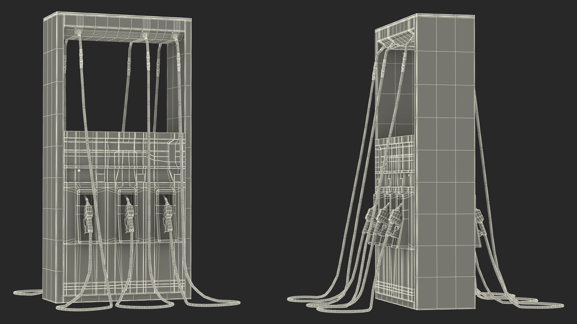 3D model Gas Pump