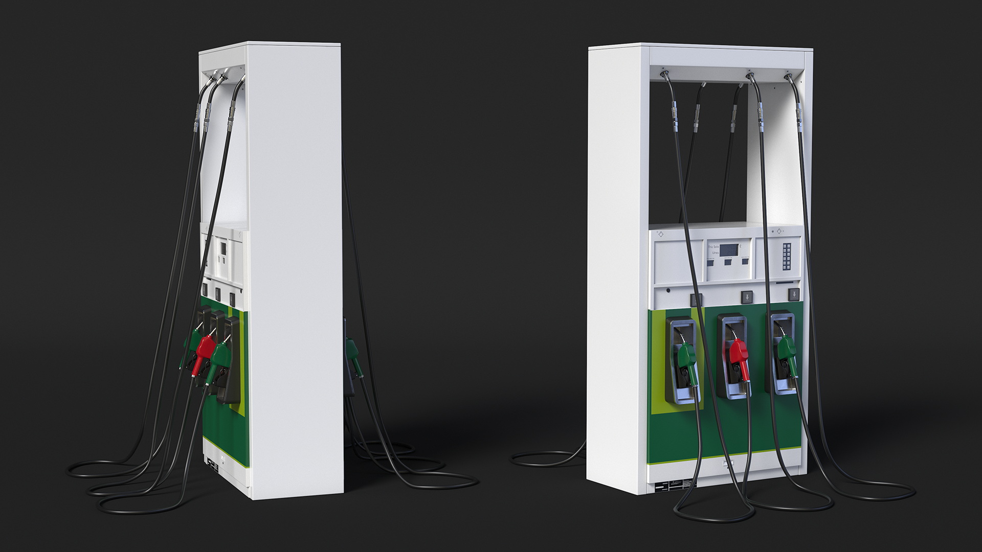 3D model Gas Pump