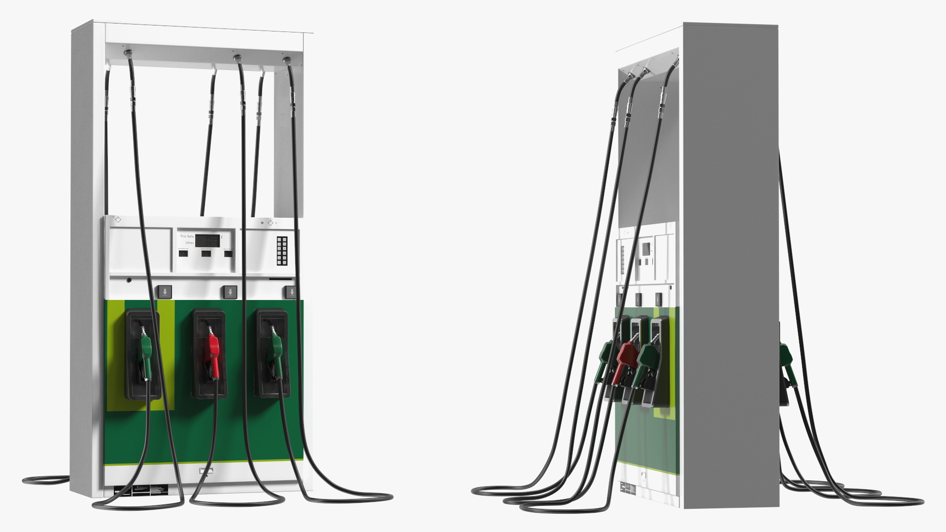 3D model Gas Pump