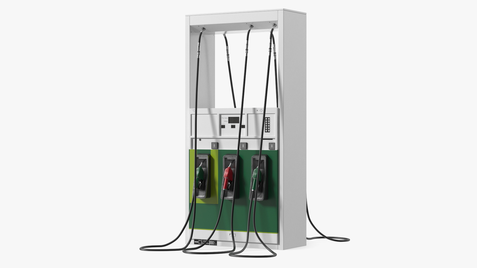 3D model Gas Pump