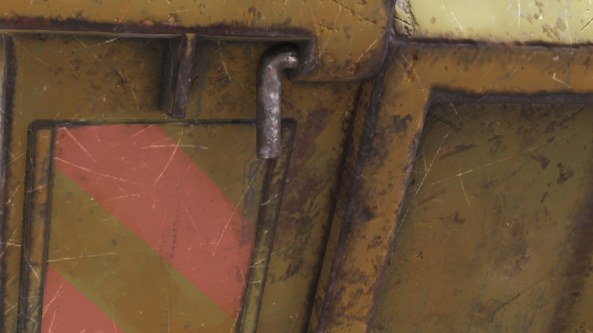 Construction Skip With Debris Used 3D model