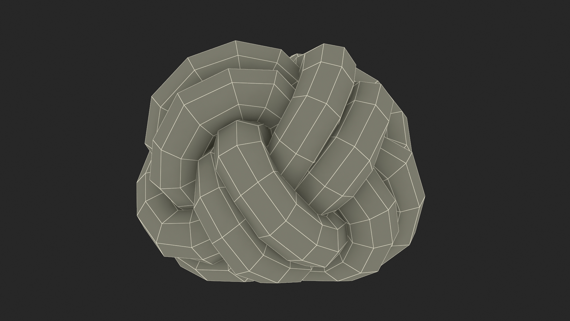 3D Short Plush Ball Pillow model
