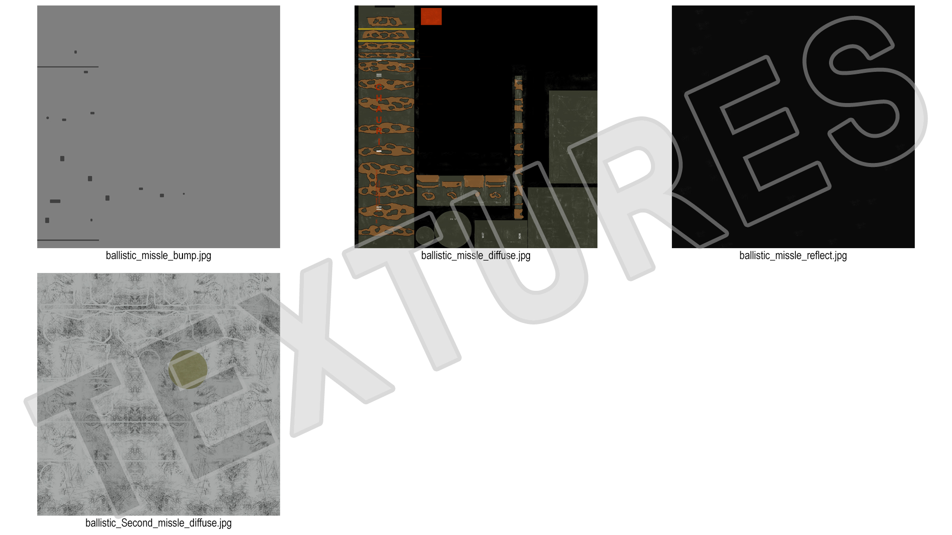 3D Pakistan Ballistic Missile Ghauri model