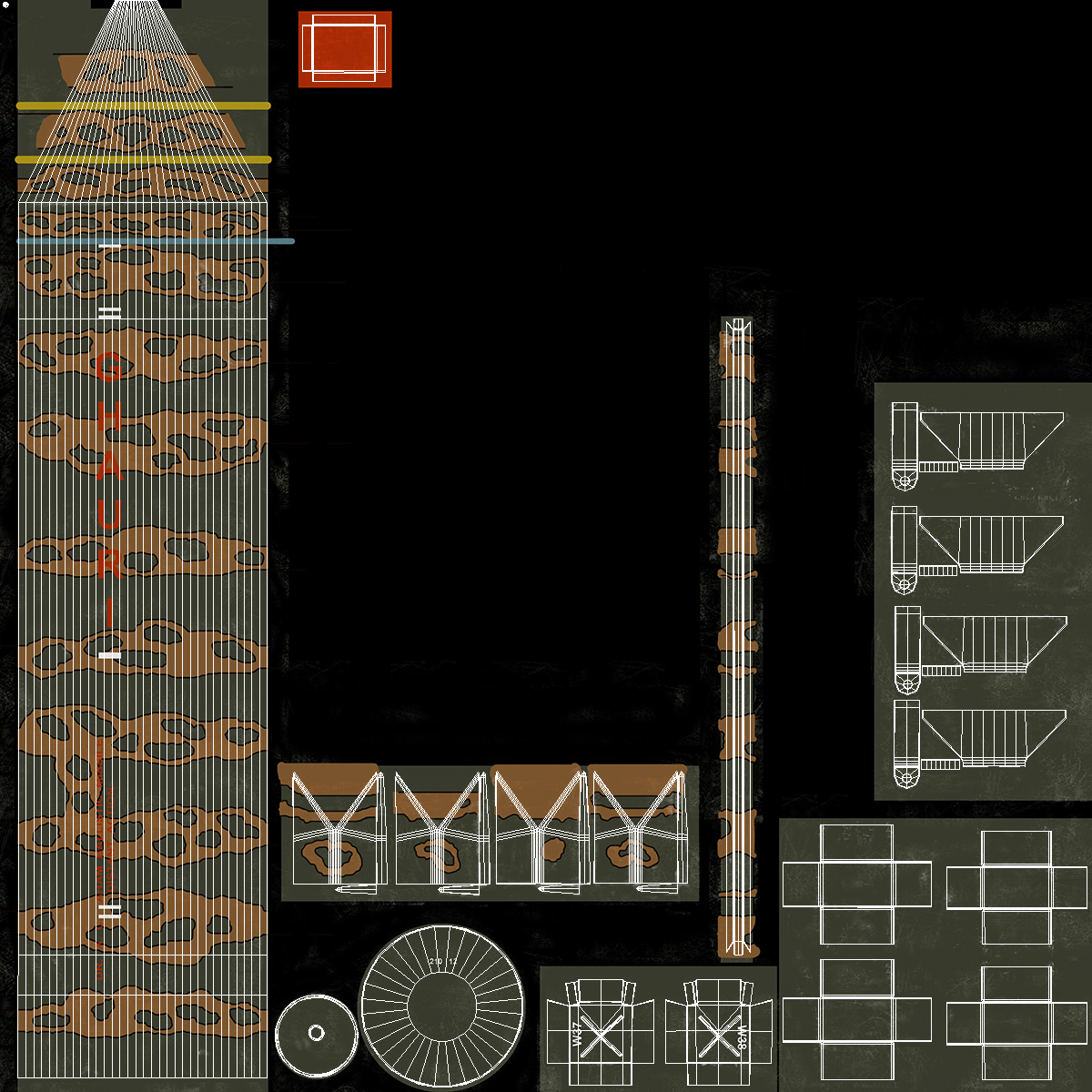 3D Pakistan Ballistic Missile Ghauri model