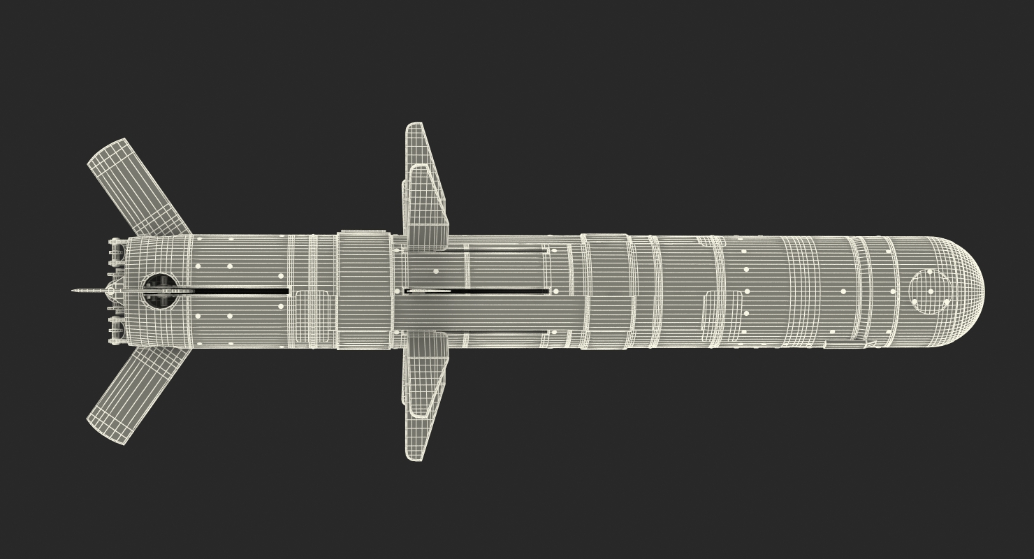 Javelin Missile Rigged 3D