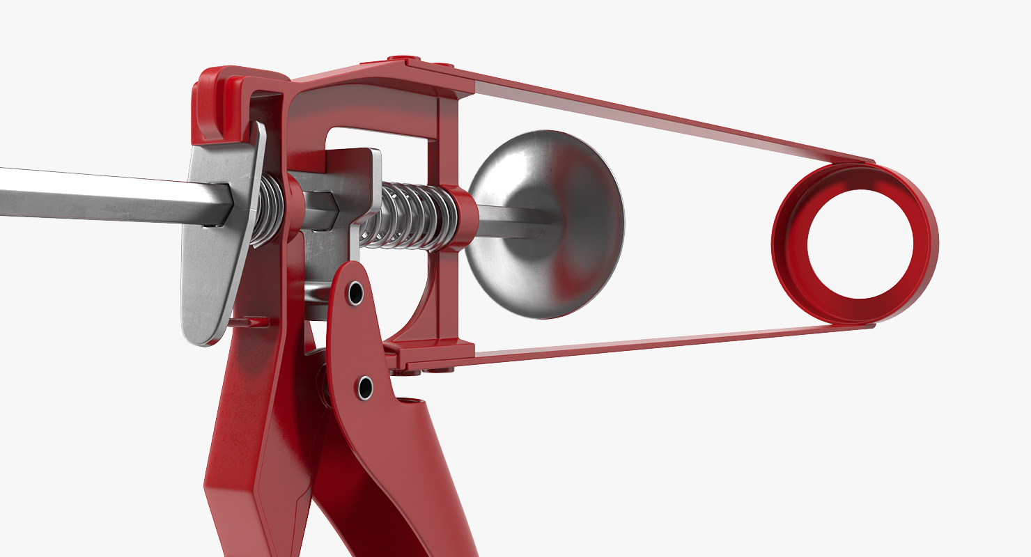 3D Silicone Sealant Pistol with Tube model
