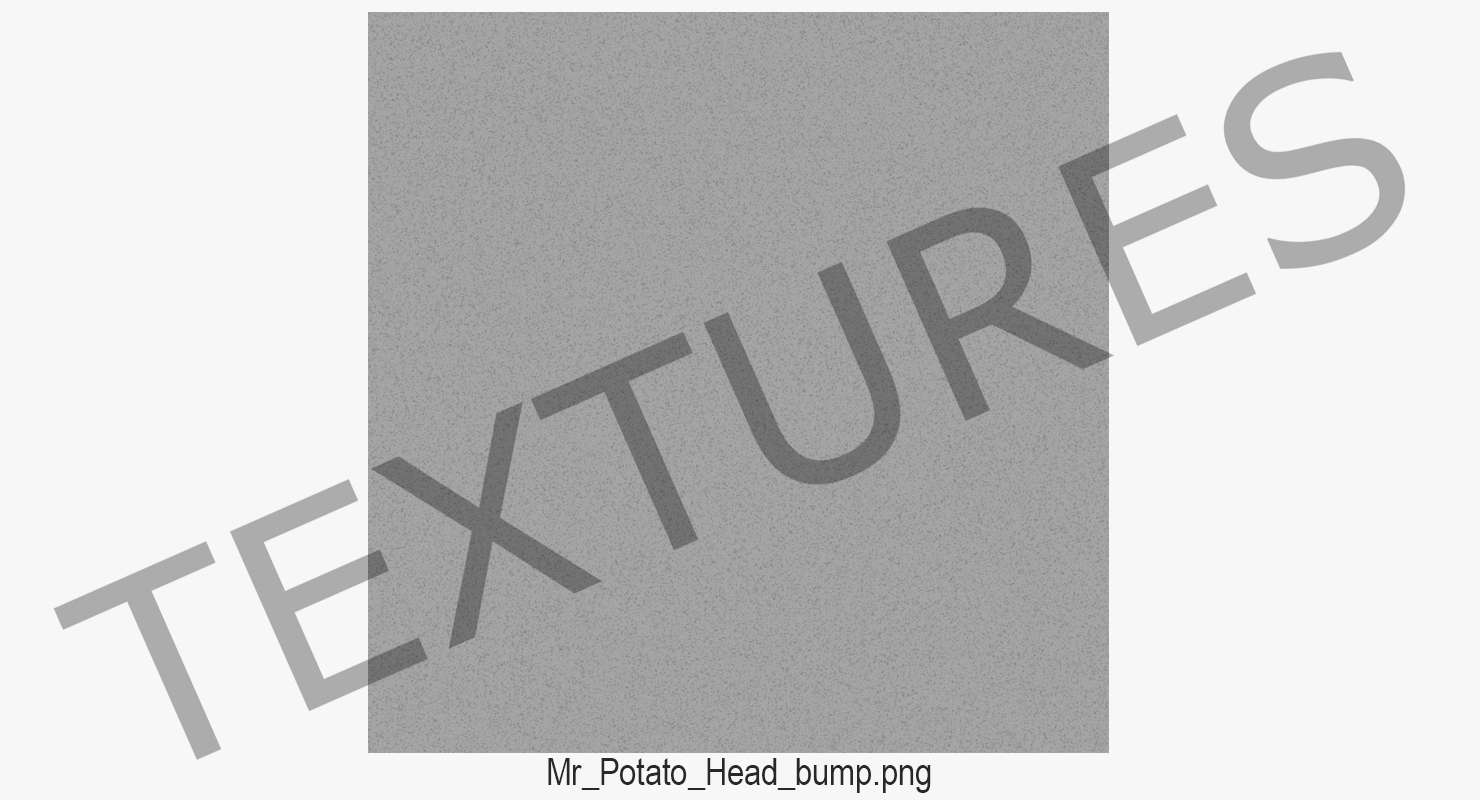 3D Toy Mr Potato Head model