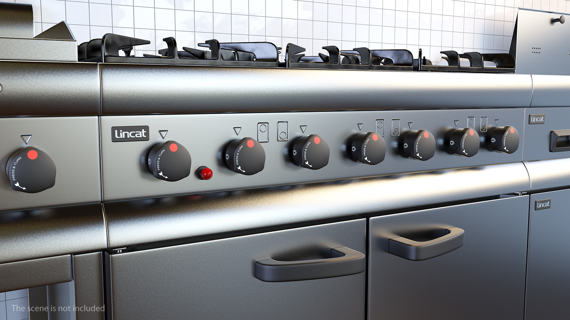3D Lincat Silverlink600 Burner Gas Oven SLR9