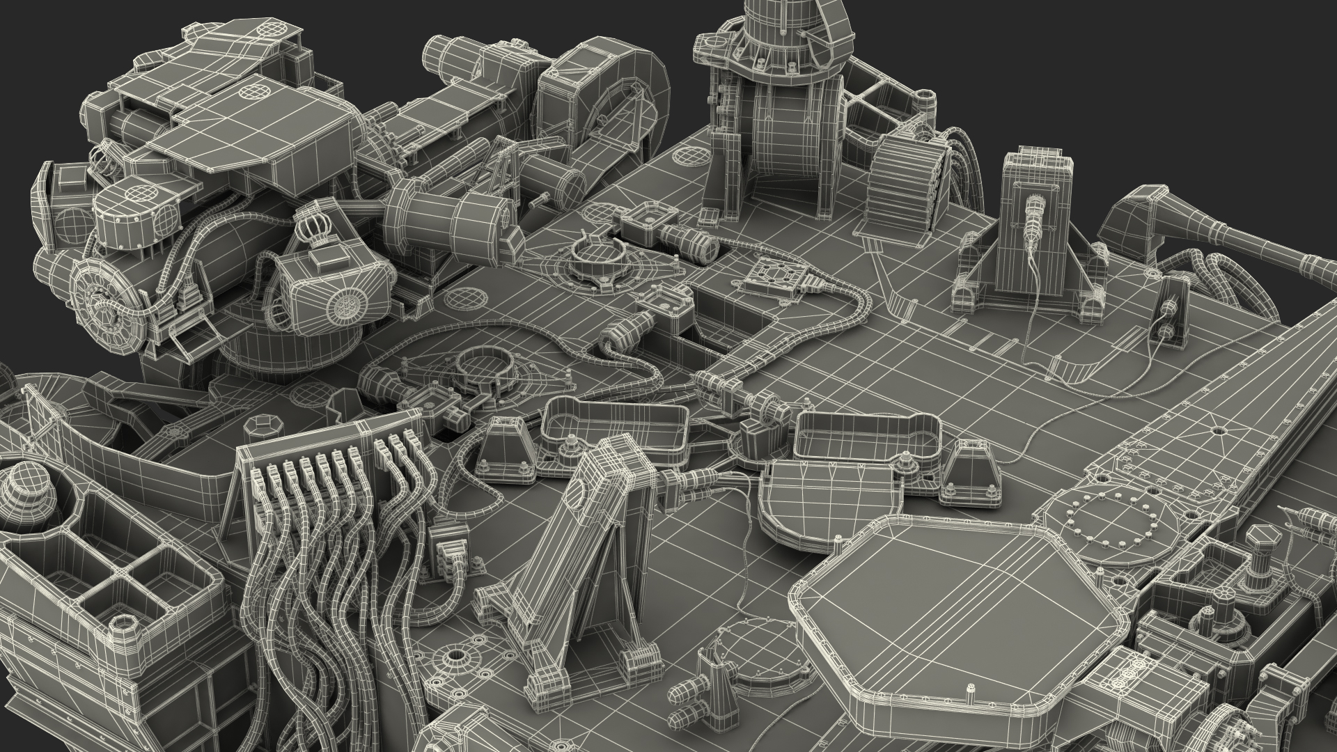 Curiosity Mars Rover Rigged 3D