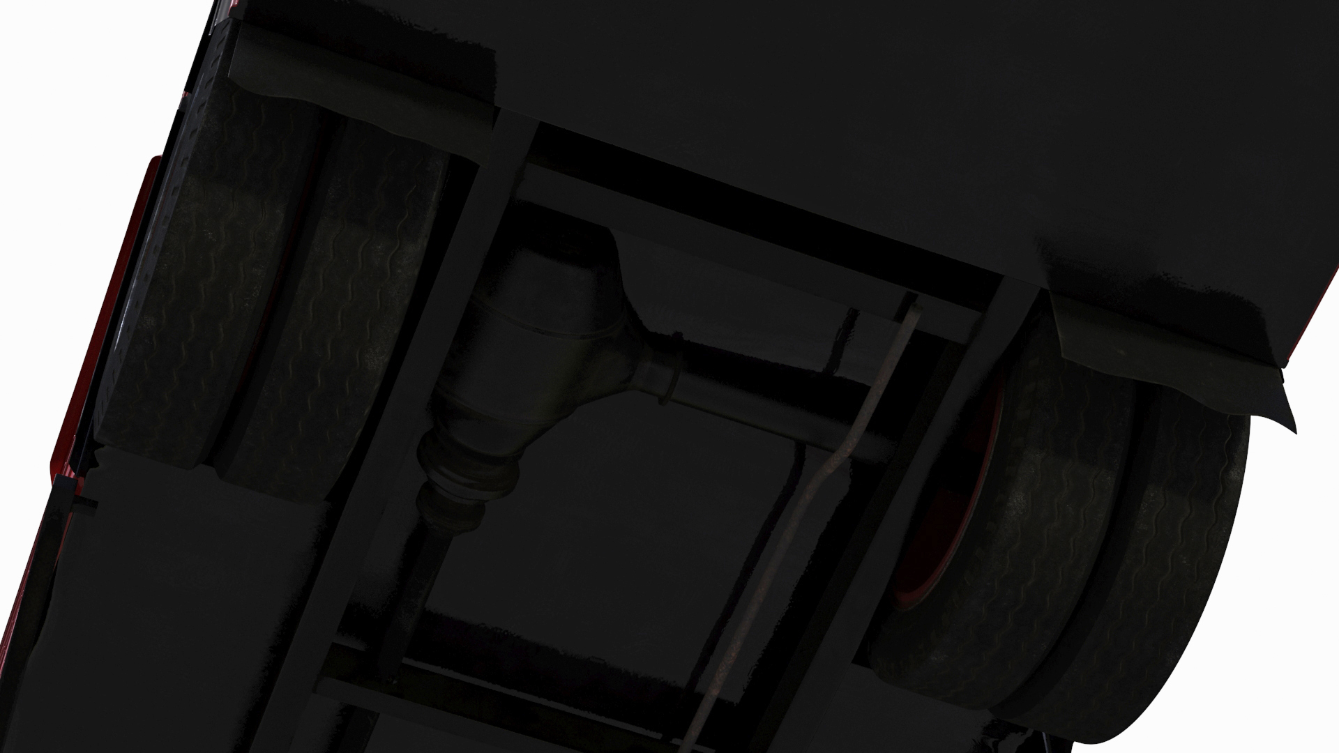 3D London Double Decker Bus Rigged