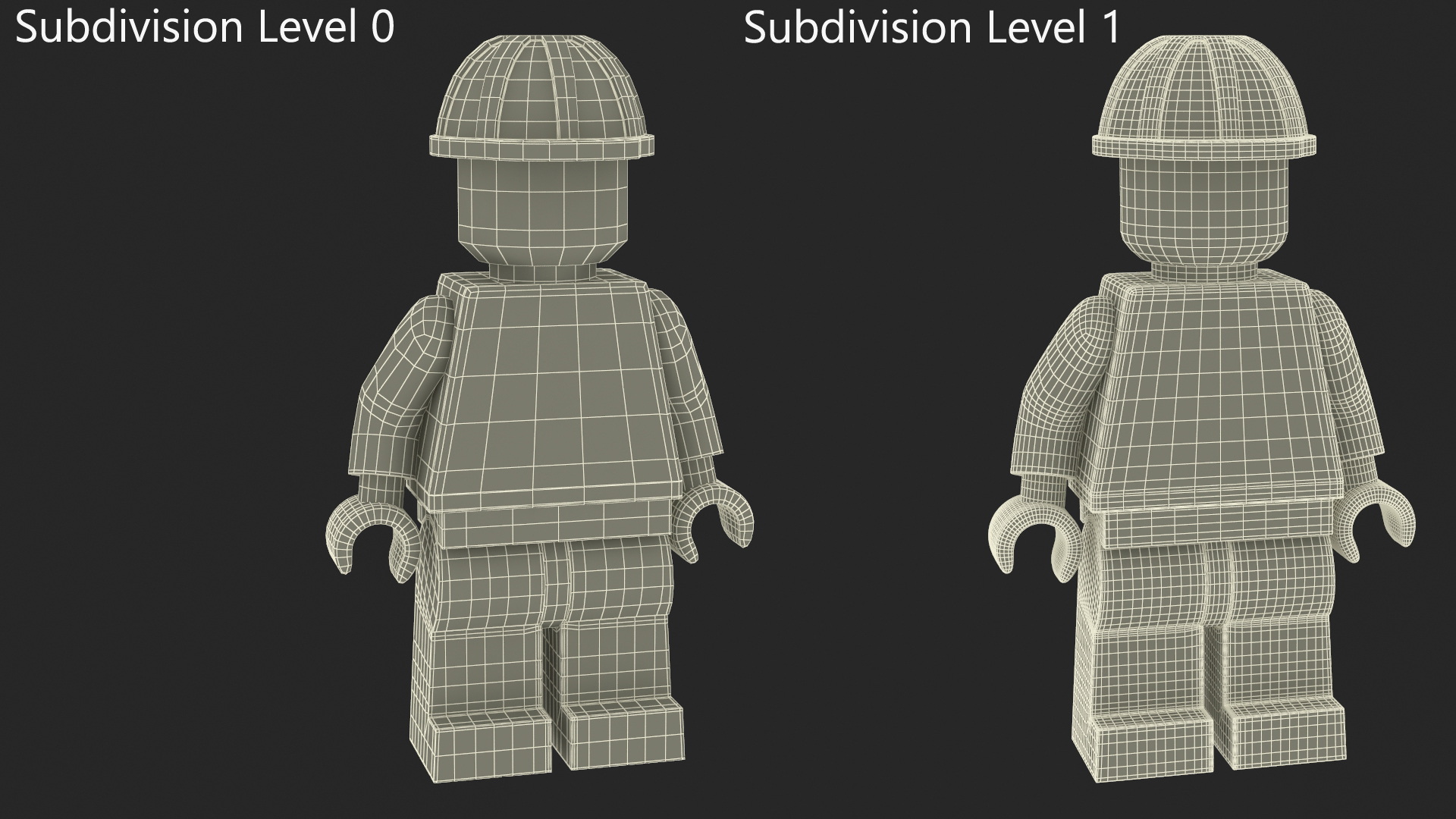 Minifigure LEGO Worker 3D