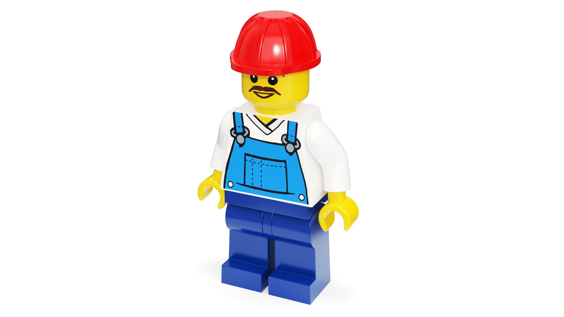 Minifigure LEGO Worker 3D