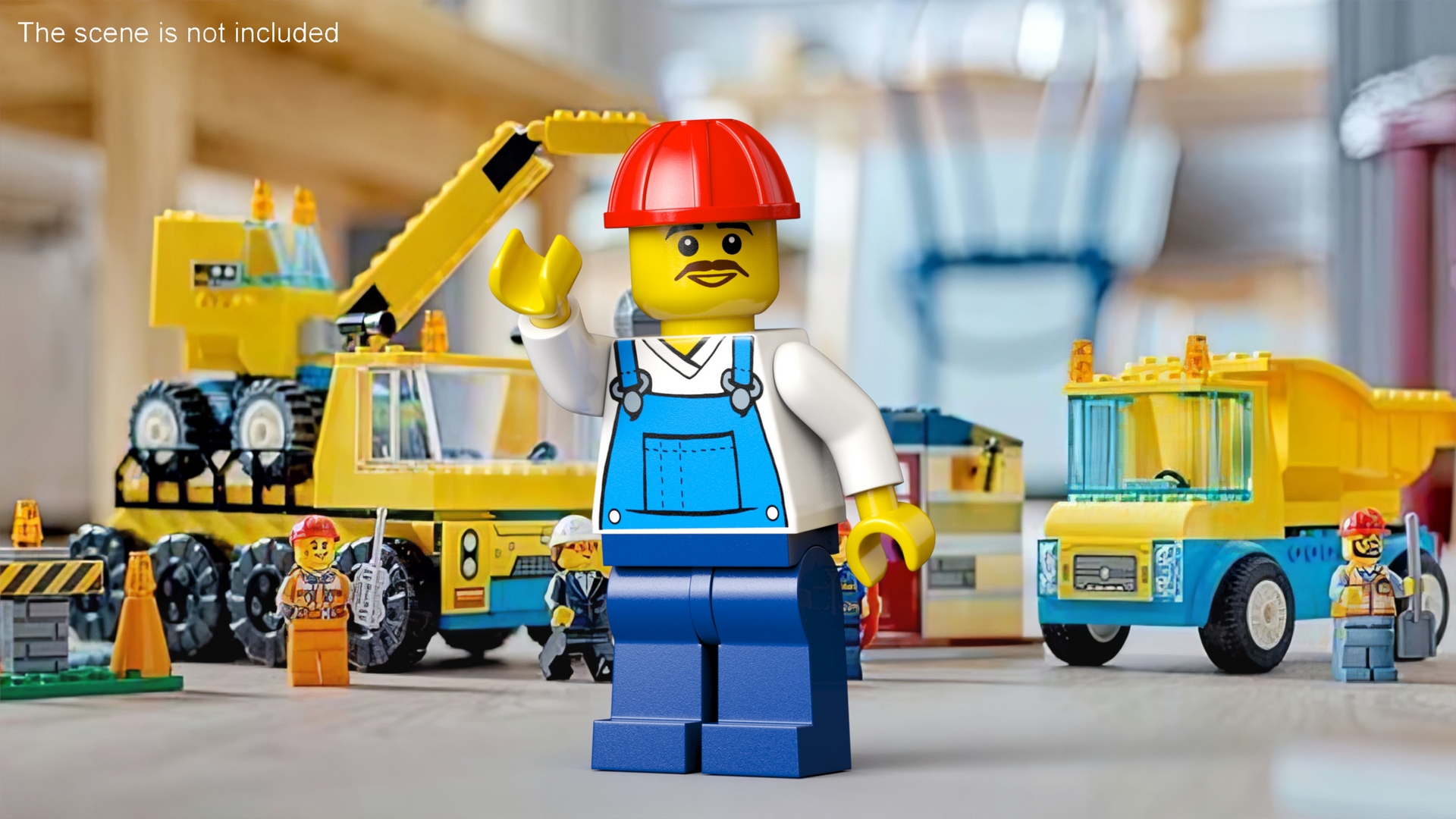Minifigure LEGO Worker 3D
