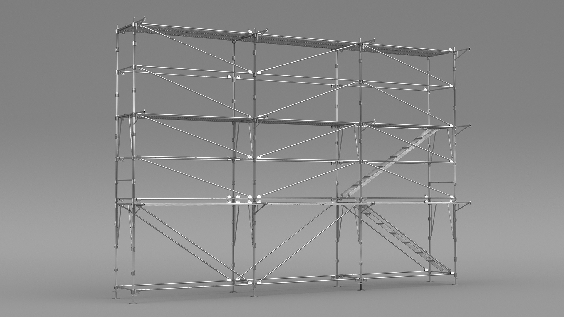 Construction Scaffolding 3D model