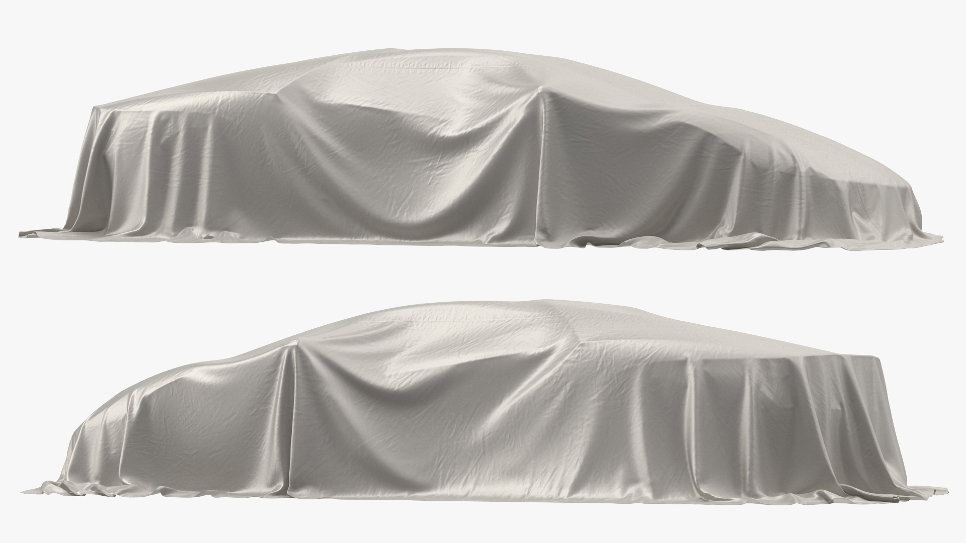 Supercar Cover Material Protection 3D model