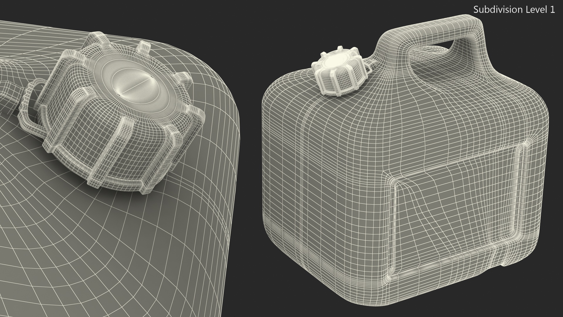 3D 2 Gallon Kerosene Can