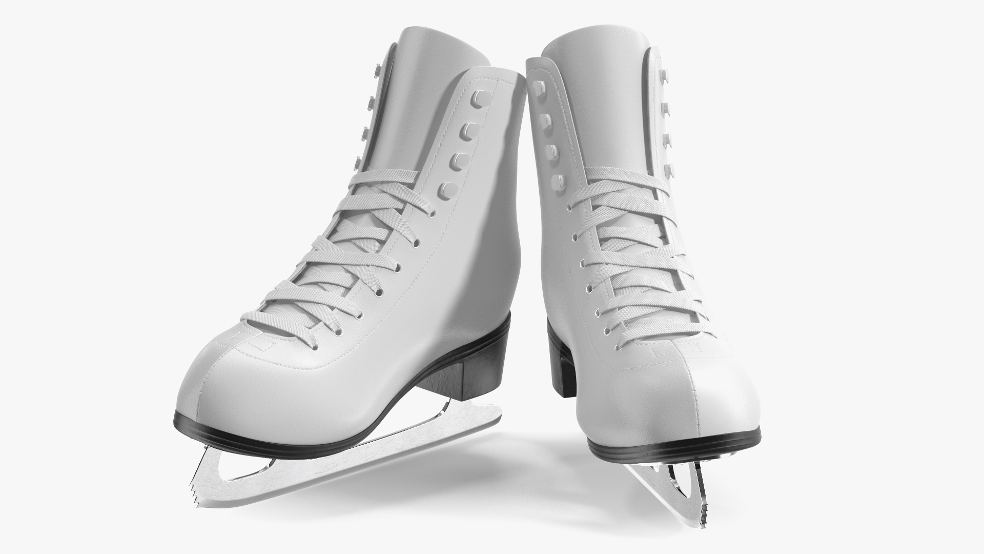 3D Classic Figure Skating Ice Skates model
