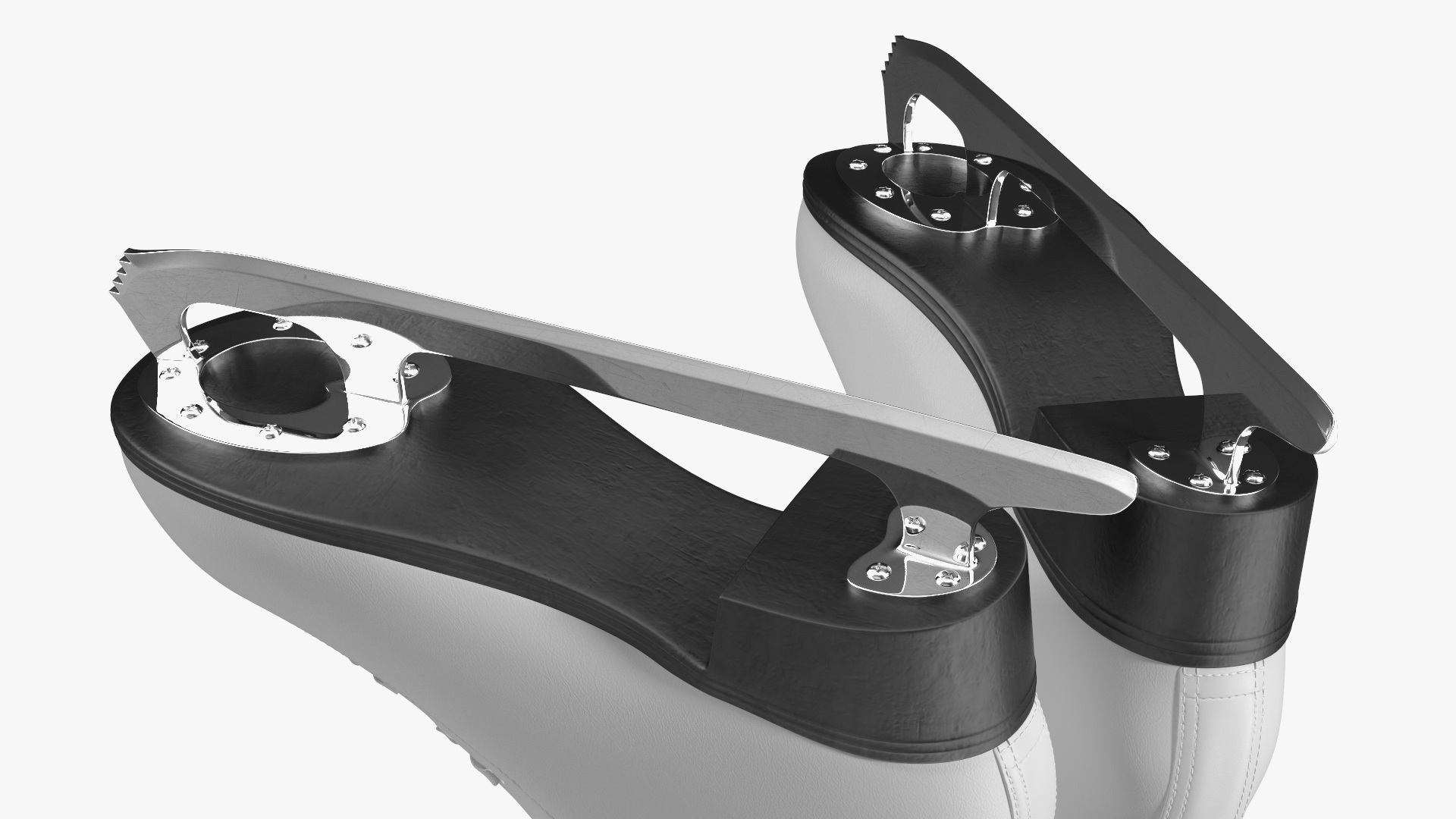 3D Classic Figure Skating Ice Skates model