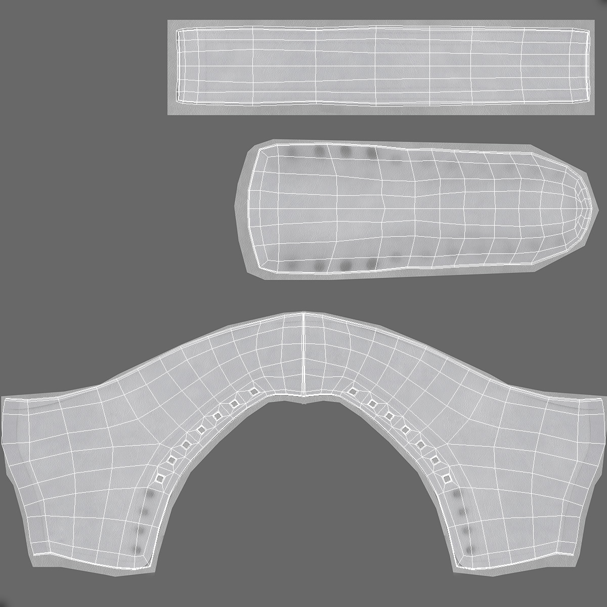 3D Classic Figure Skating Ice Skates model