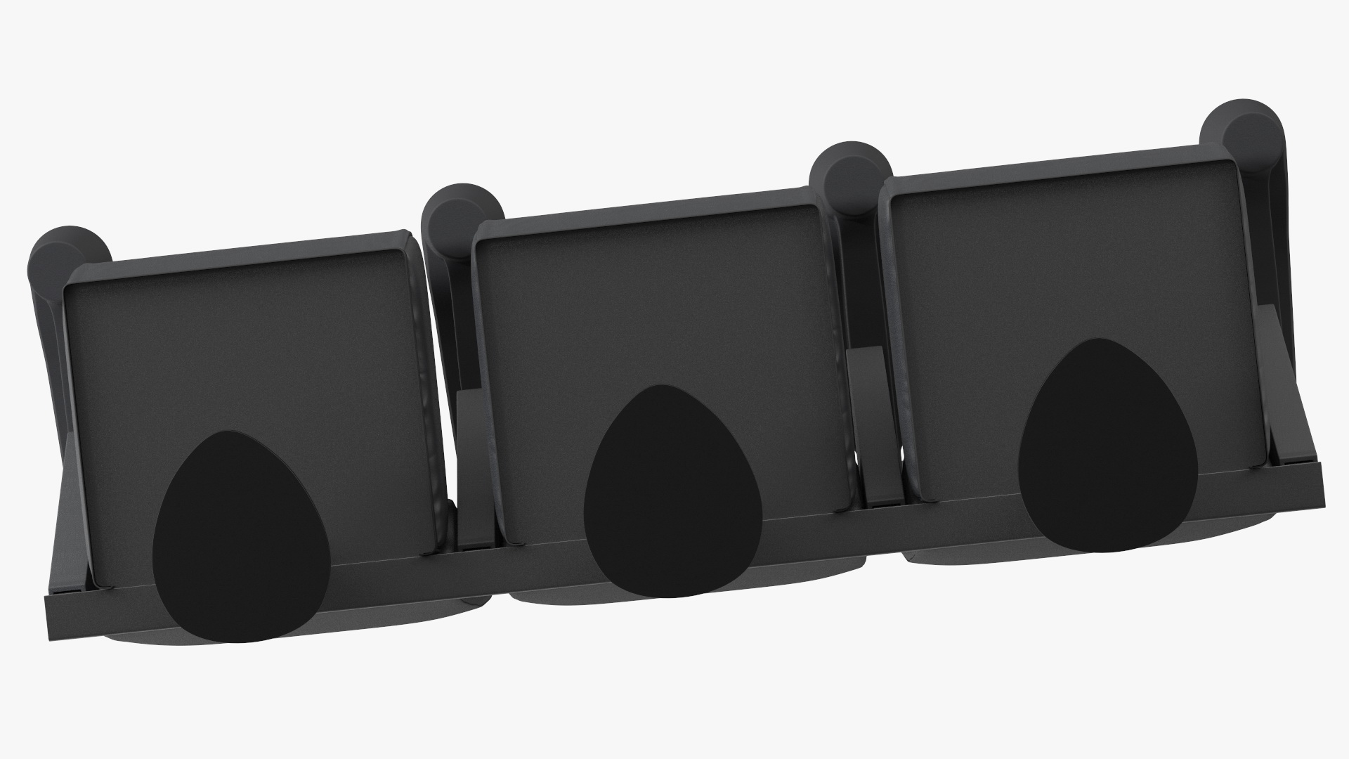 3D model Phantom P40 Leather Cinema Chairs for Three Places