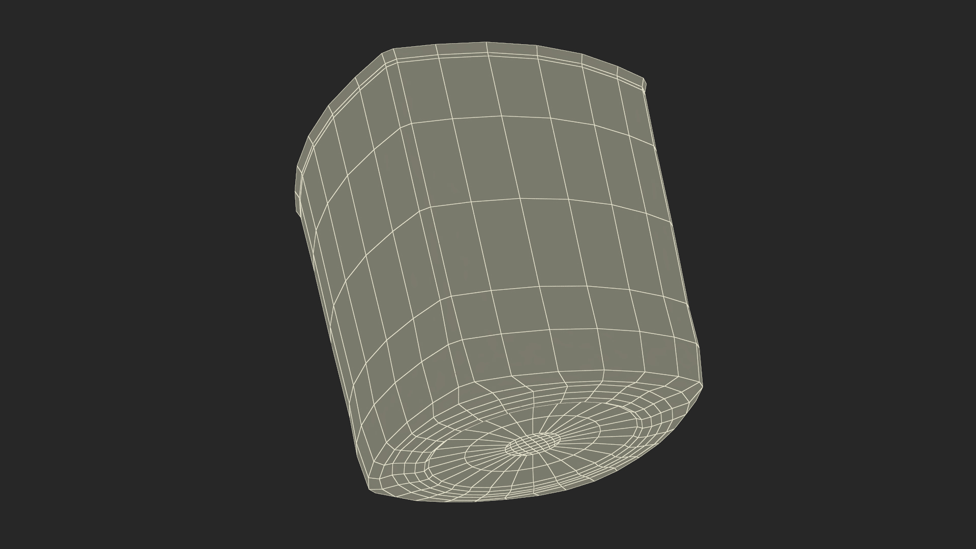Square Base Drinking Glass Thick Bottom With Whiskey 3D