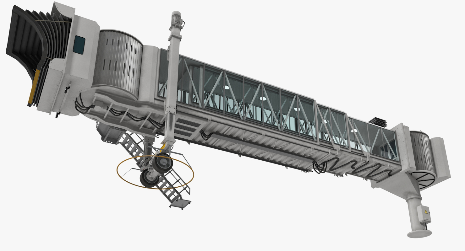 3D model Airport Passenger Boarding Jetway Bridge