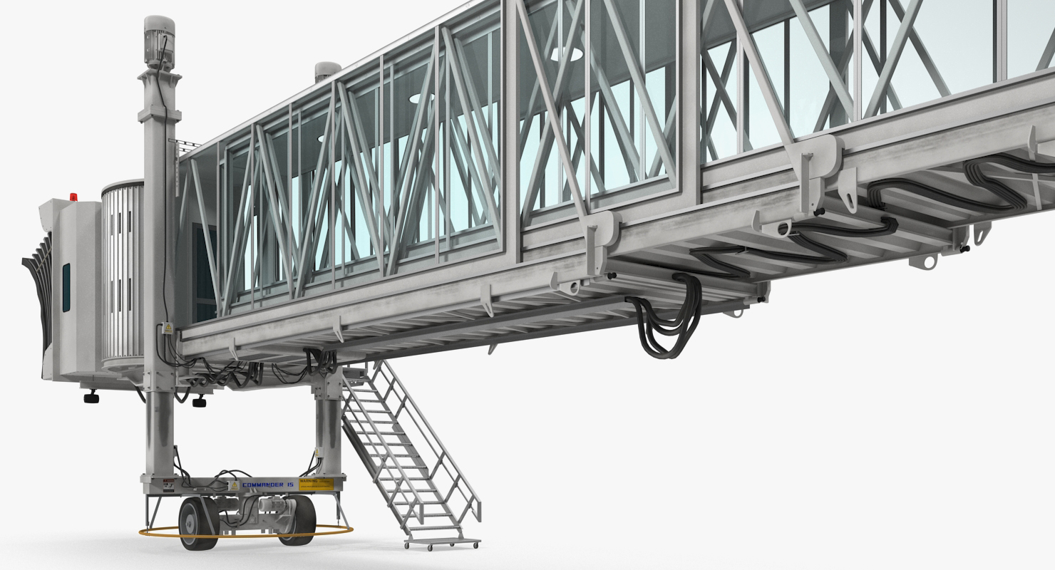 3D model Airport Passenger Boarding Jetway Bridge