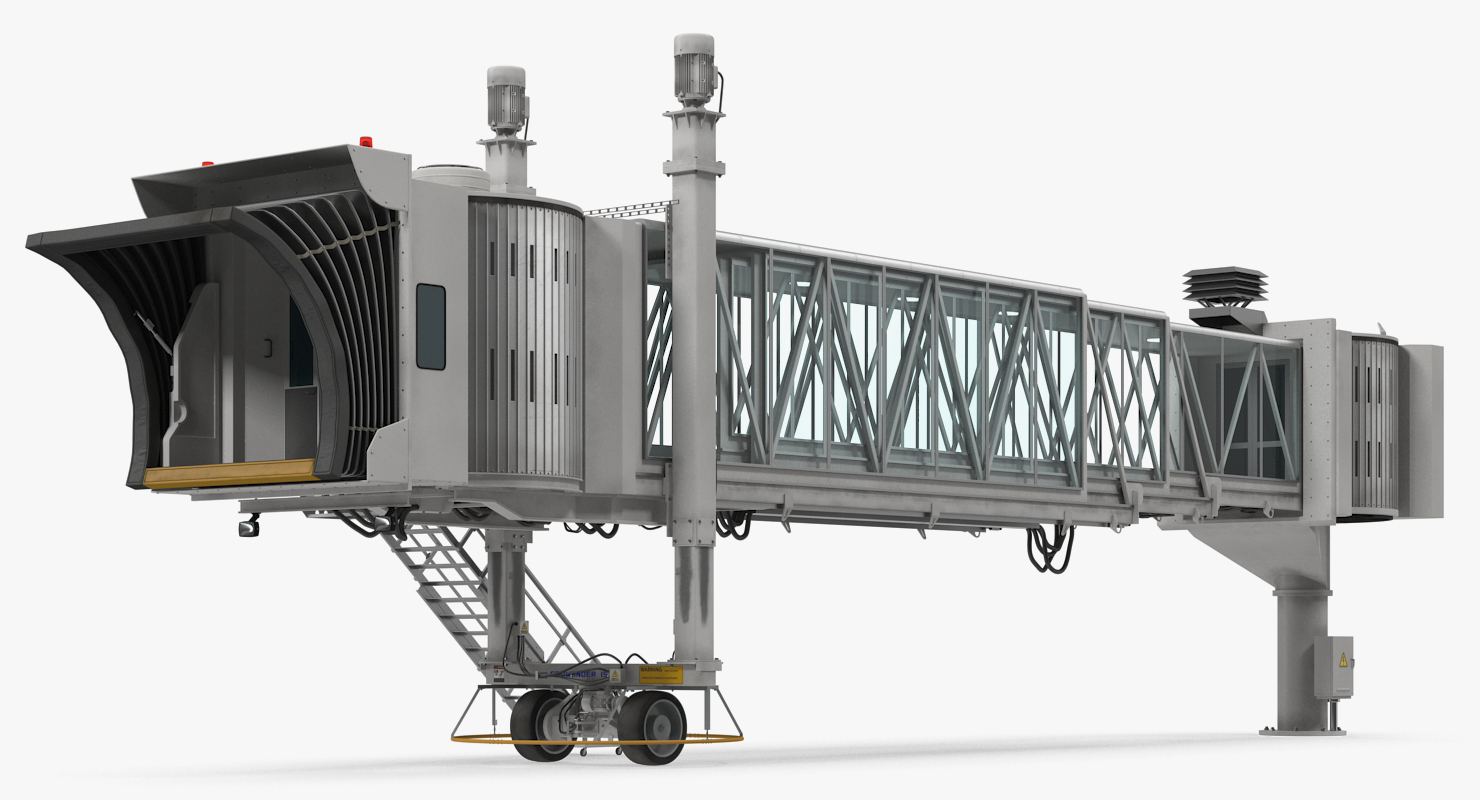 3D model Airport Passenger Boarding Jetway Bridge