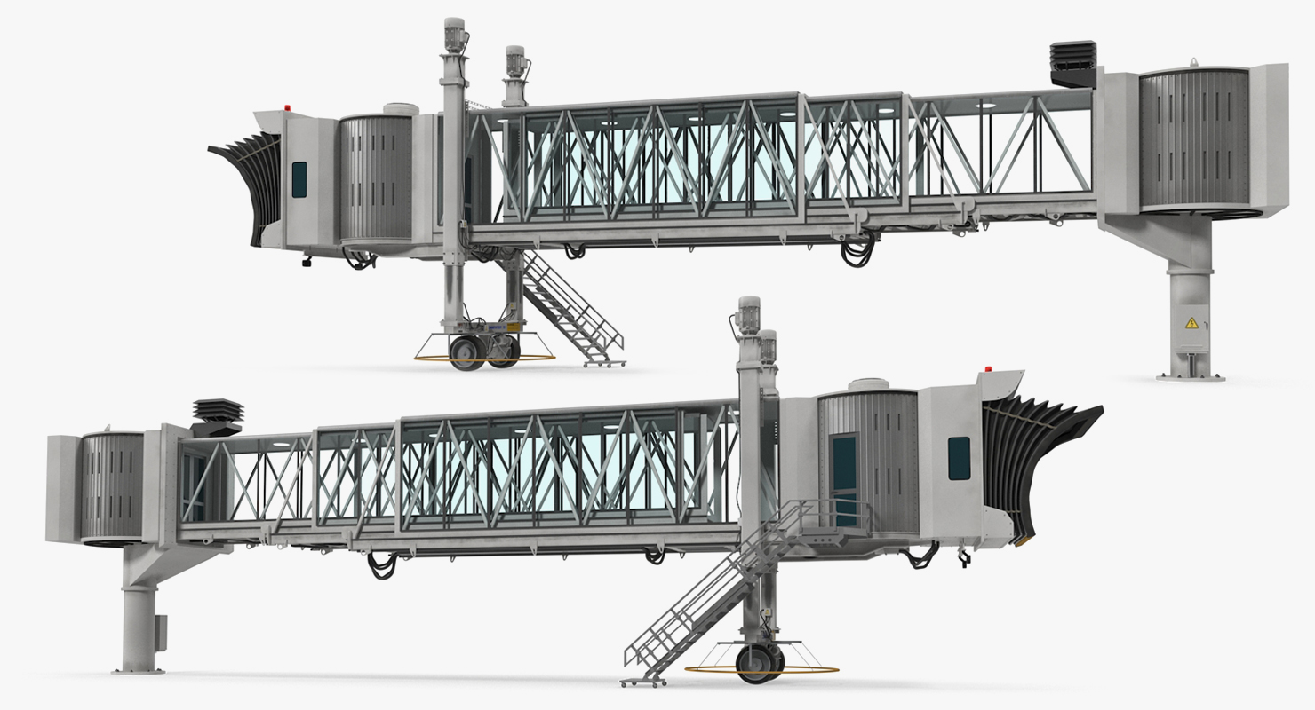 3D model Airport Passenger Boarding Jetway Bridge