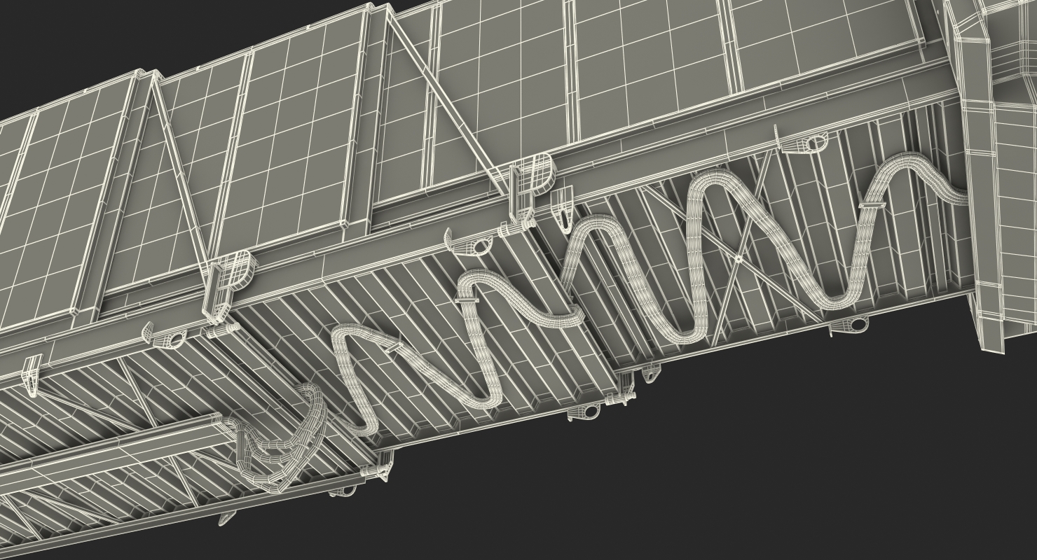 3D model Airport Passenger Boarding Jetway Bridge