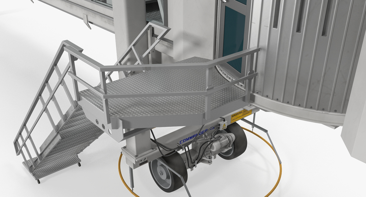 3D model Airport Passenger Boarding Jetway Bridge