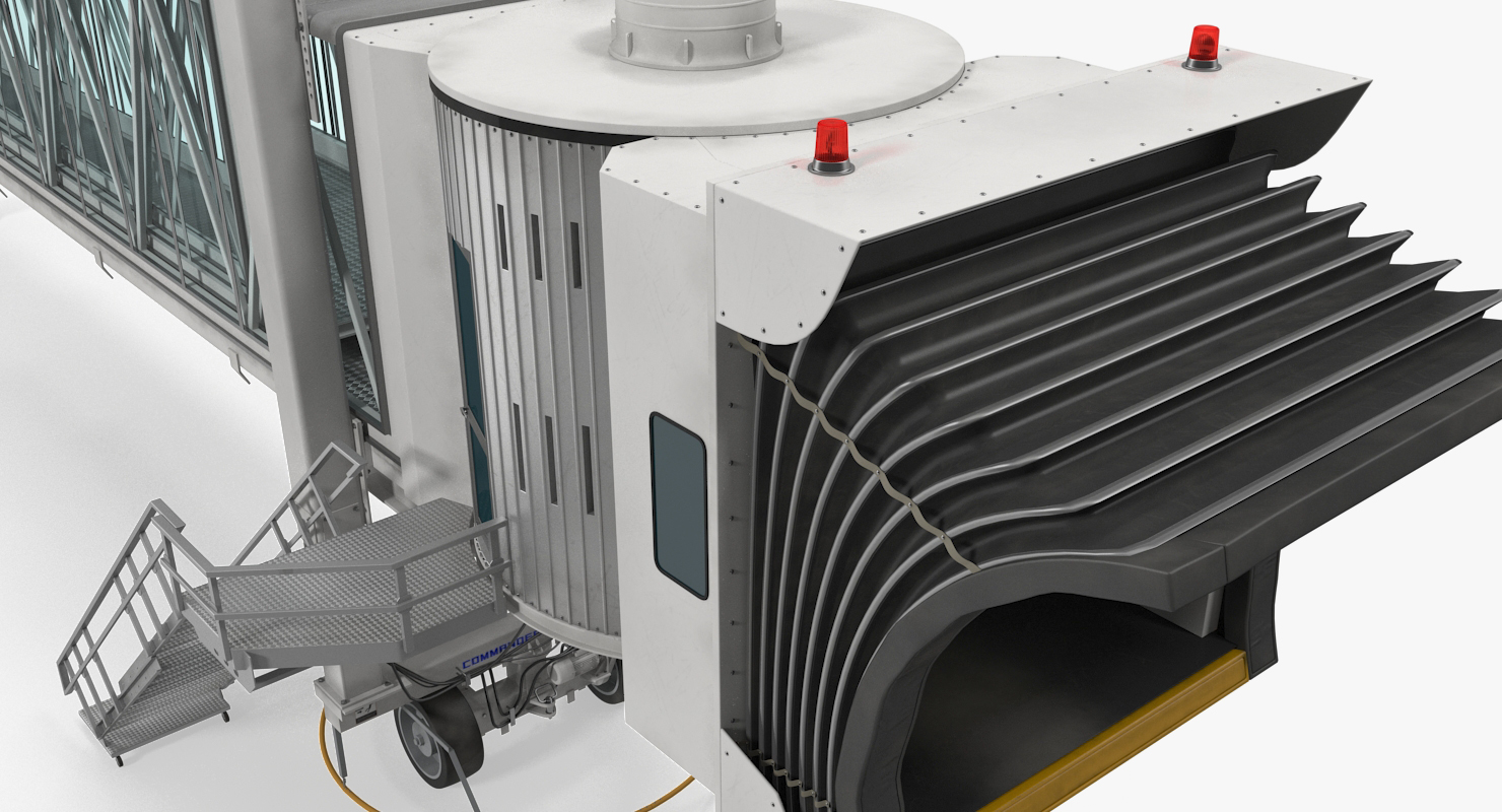 3D model Airport Passenger Boarding Jetway Bridge