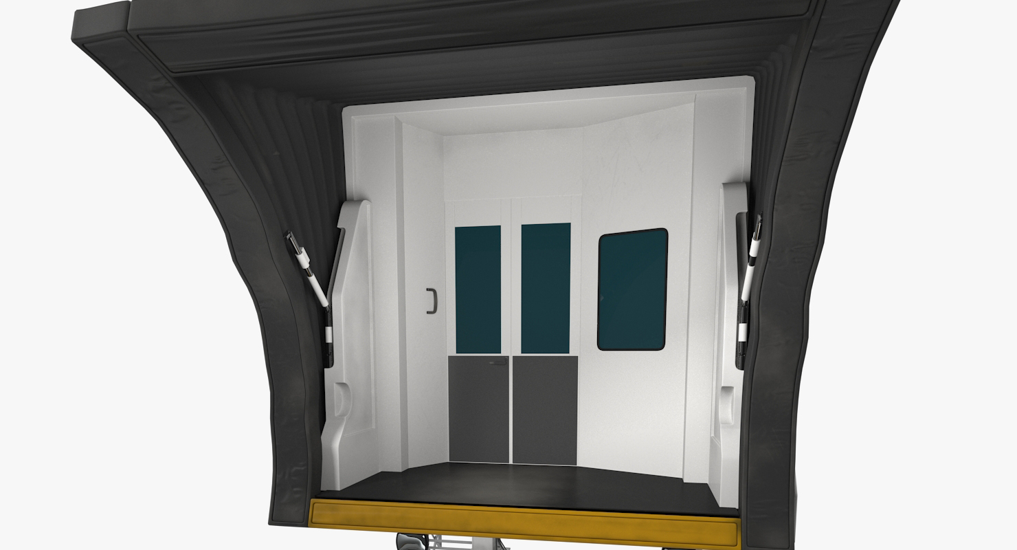 3D model Airport Passenger Boarding Jetway Bridge