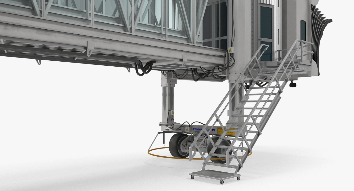 3D model Airport Passenger Boarding Jetway Bridge