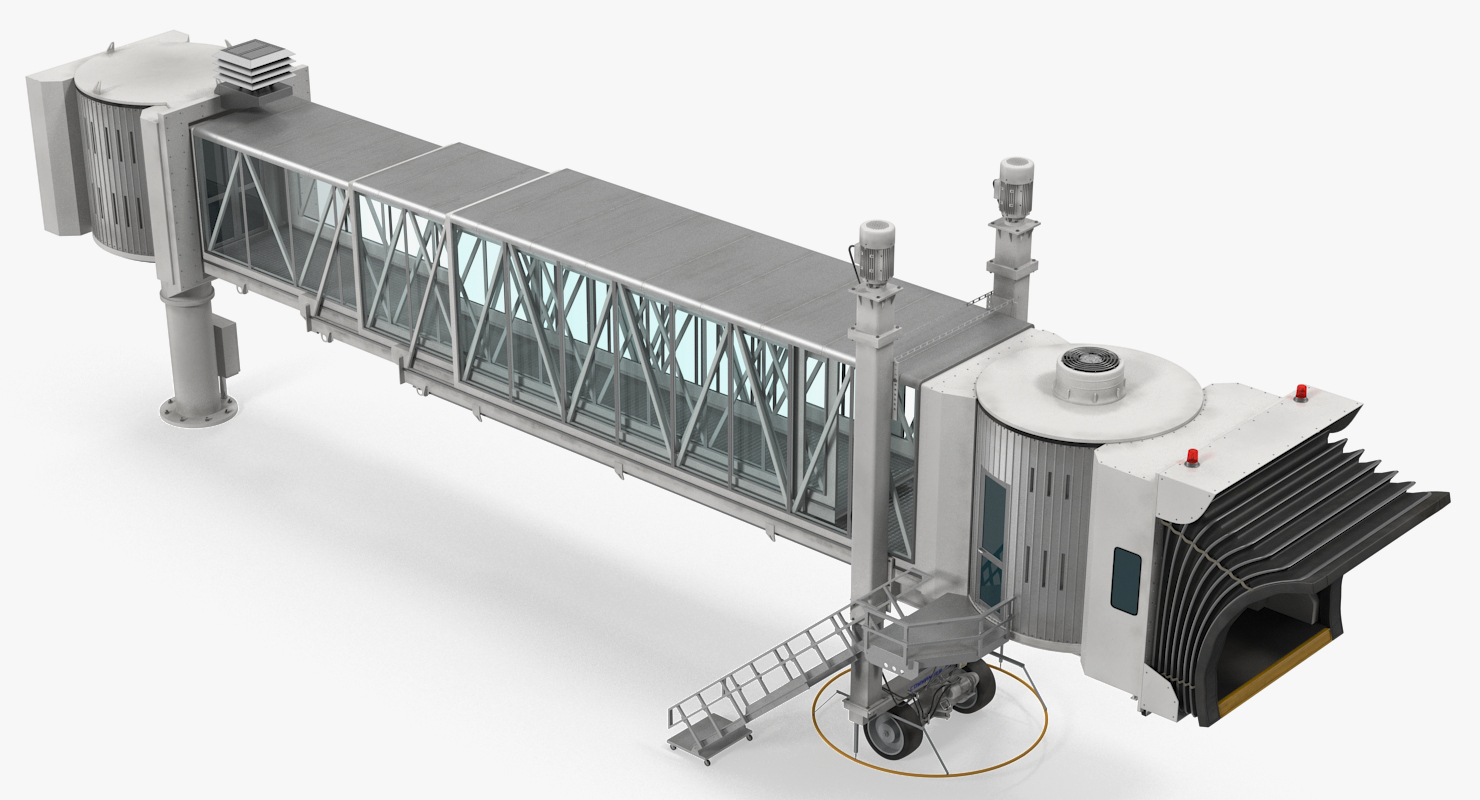 3D model Airport Passenger Boarding Jetway Bridge