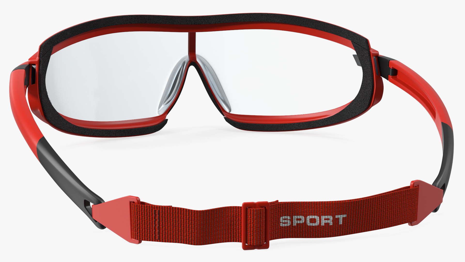 3D Safety Shield Lens Sports Goggles model