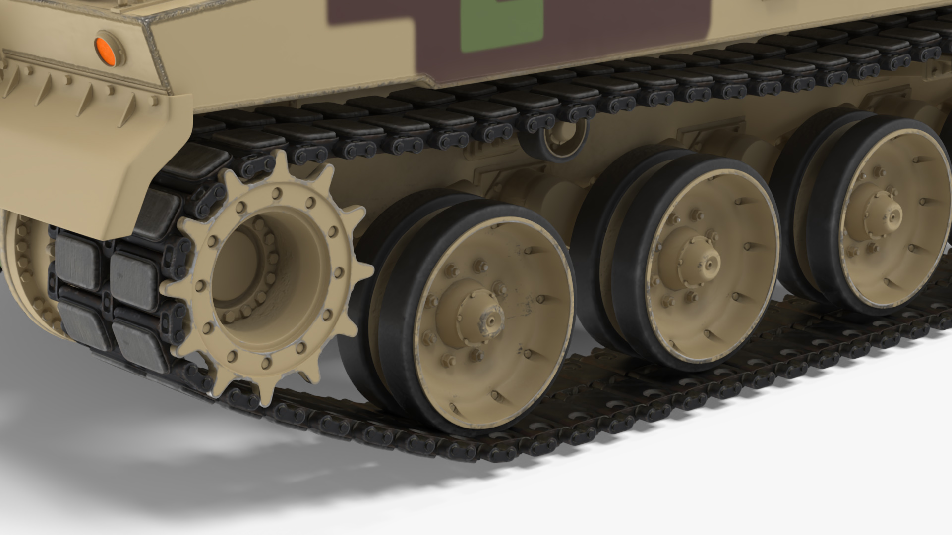 3D Self Propelled Howitzer K9 Thunder Rigged