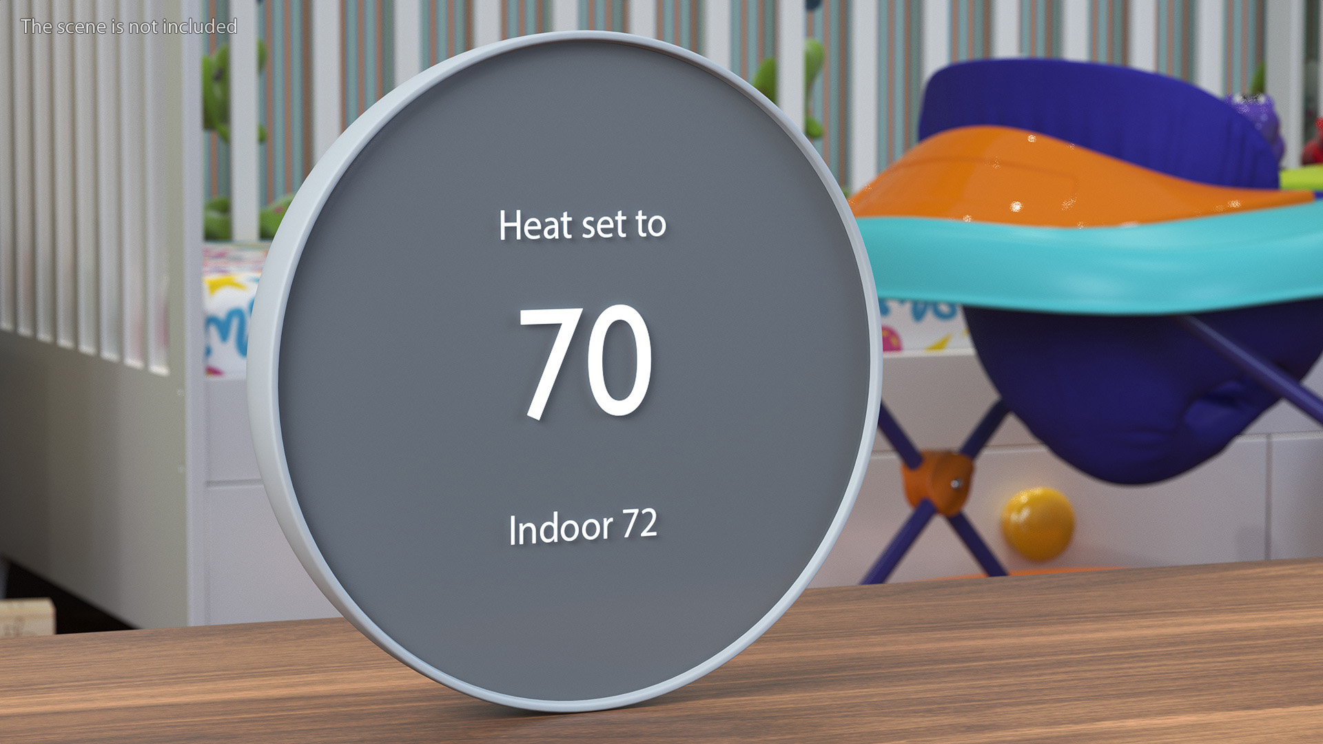 3D Google Nest Thermostat White model