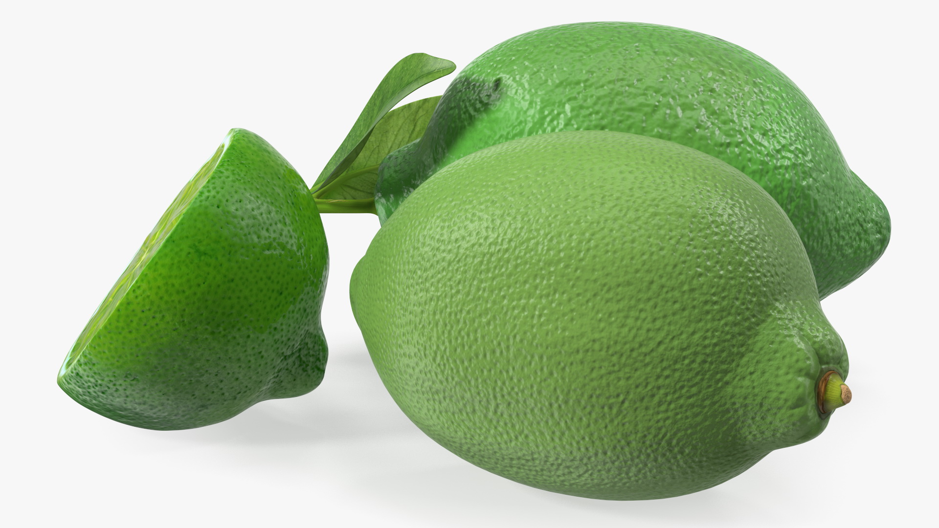 3D model Green Lemon Set
