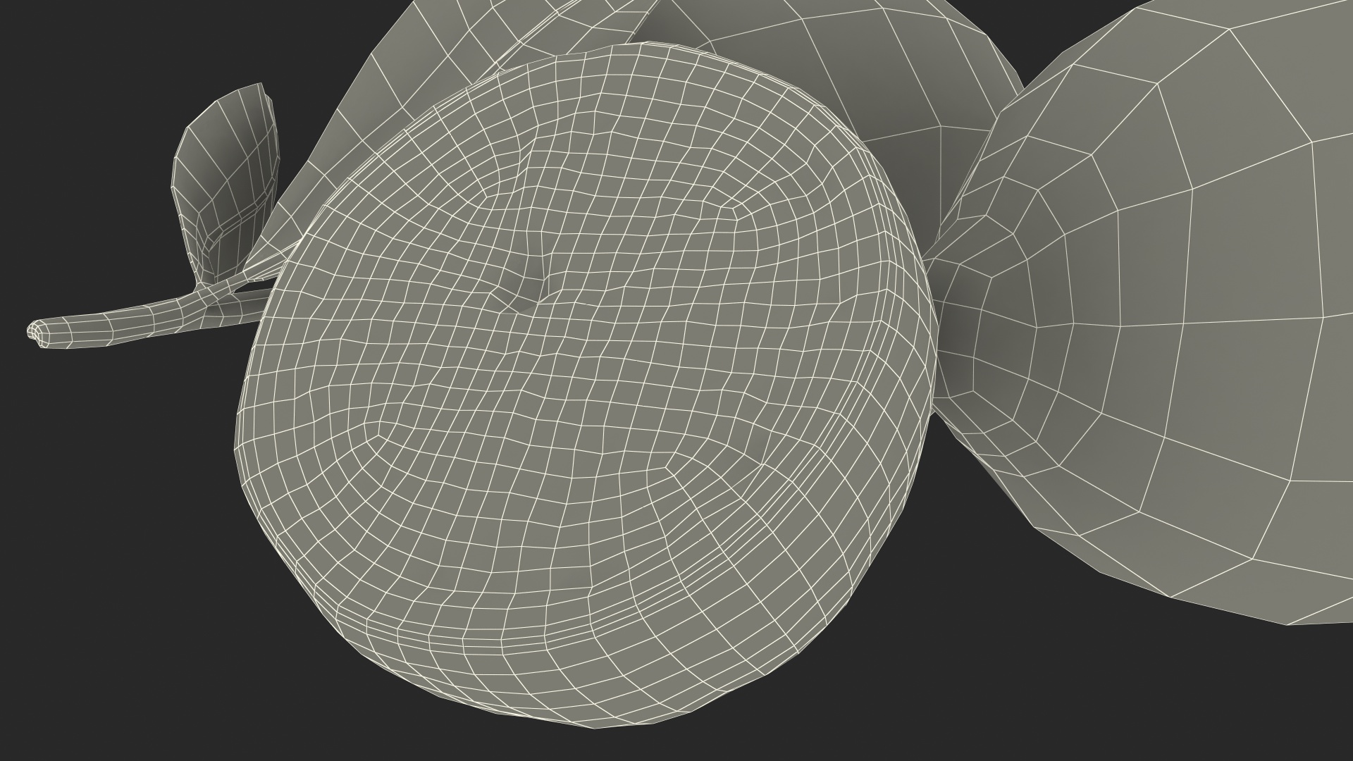 3D model Green Lemon Set