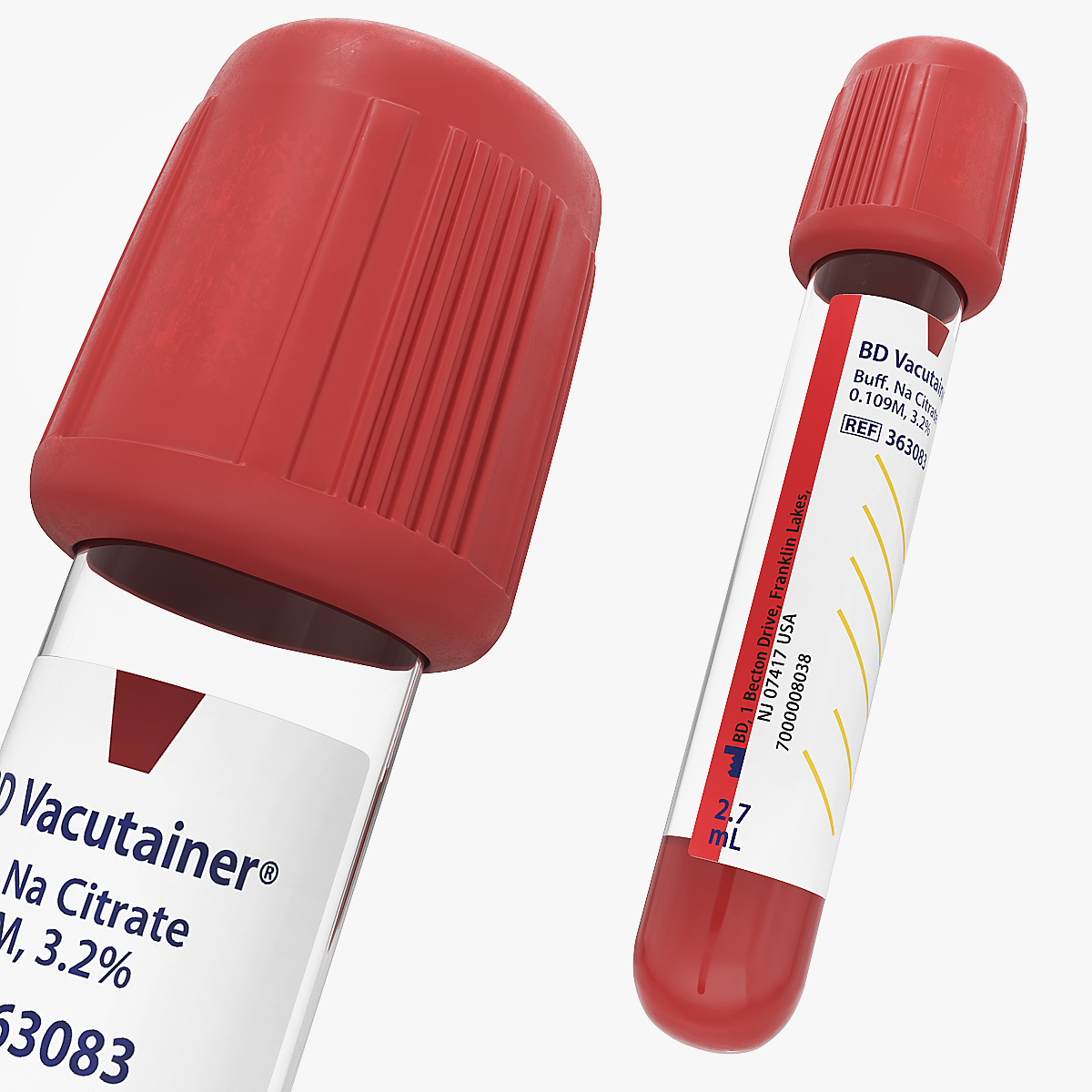 BD Vacutainer Vacuum Blood Filled Tube