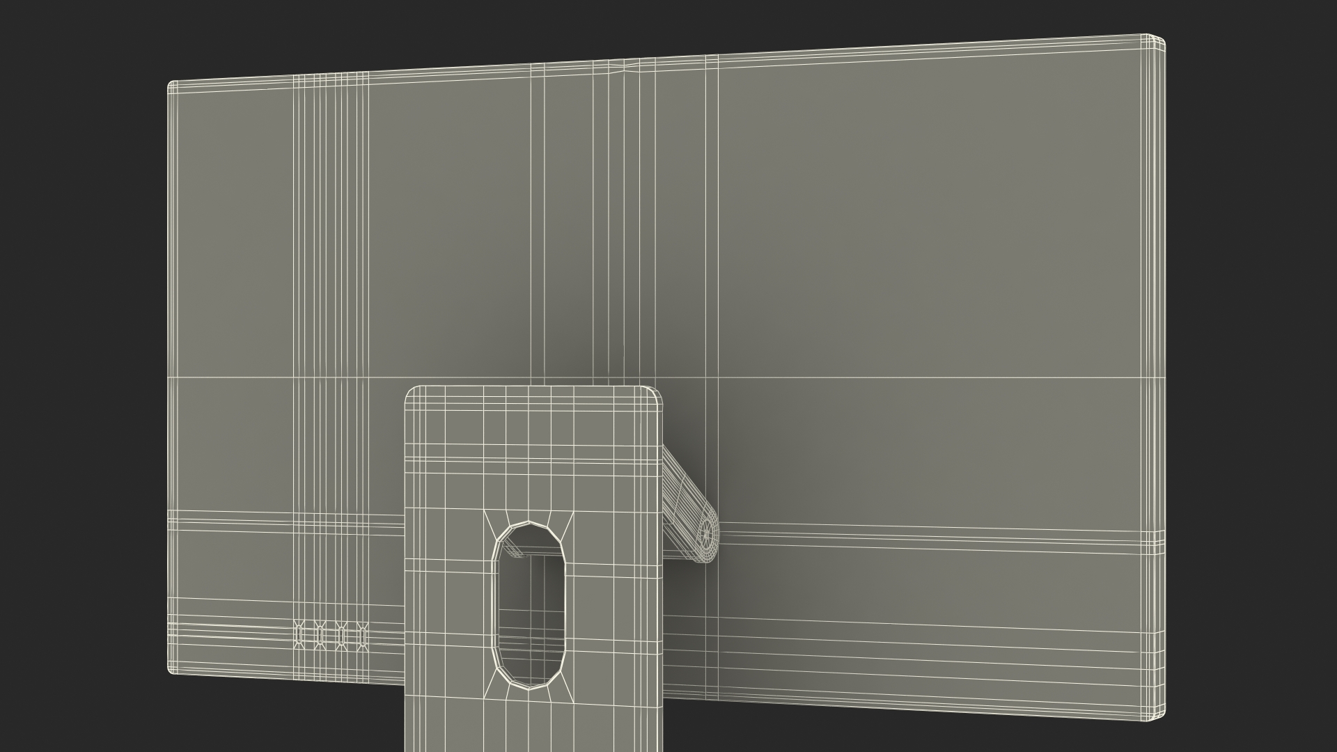3D model Apple Studio Display Tilt and Height Stand ON