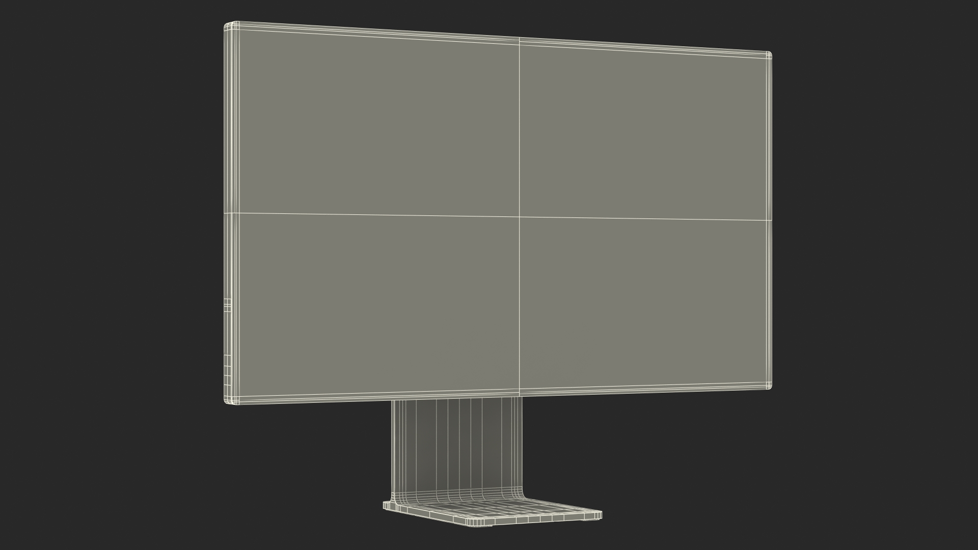 3D model Apple Studio Display Tilt and Height Stand ON