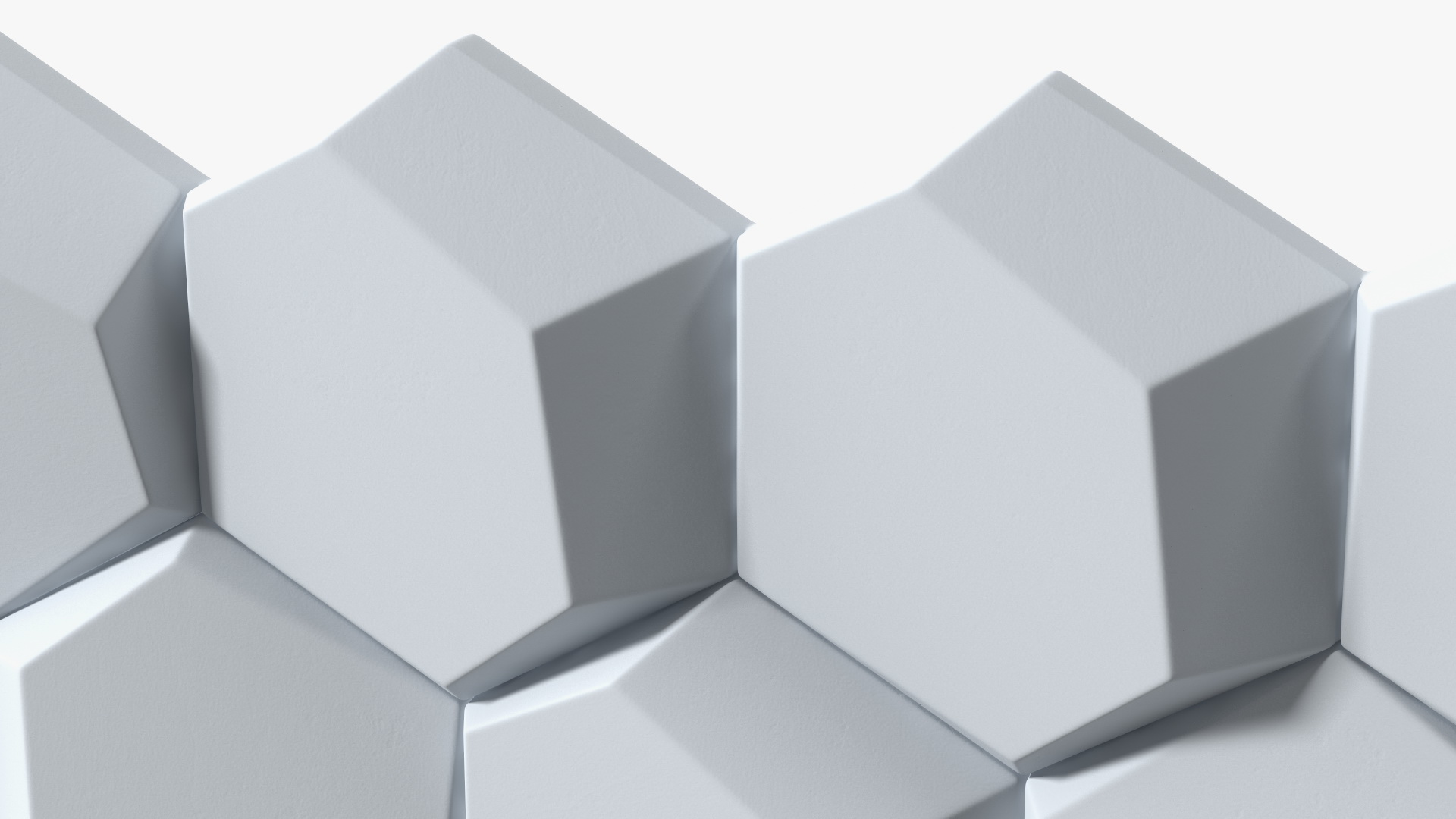 3D Wall Panel Octagon Ceramic 3D model